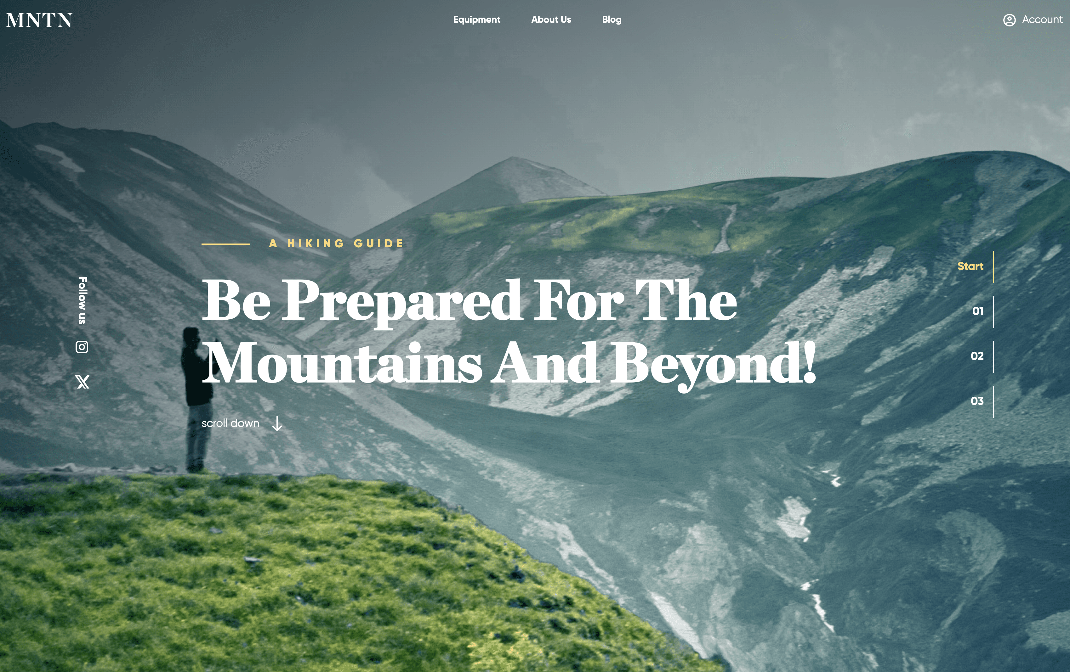 Modern and Stylish Portfolio Website - Responsive and Animated 0